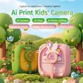 AI-D2 Telecamera intelligente per bambini con voce AI da 2.4" e stampante termica