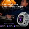 Smartwatch sportivo AK86 con monitoraggio della frequenza cardiaca e dell\'ossigeno nel sangue - Cinturino in acciaio - Argento