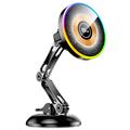 AKD255 Caricabatterie wireless magnetico da 15W / Supporto da auto per cruscotto e parabrezza - Compatibile con MagSafe