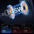 AKD255 Caricabatterie wireless magnetico da 15W / Supporto da auto per cruscotto e parabrezza - Compatibile con MagSafe