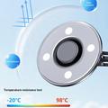 AKD255 Caricabatterie wireless magnetico da 15W / Supporto da auto per cruscotto e parabrezza - Compatibile con MagSafe
