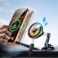AKD255 Caricabatterie wireless magnetico da 15W / Supporto da auto per cruscotto e parabrezza - Compatibile con MagSafe