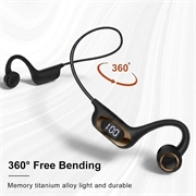 Cuffie wireless a conduzione ossea con design aperto AKZ-G6 - Nero