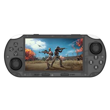 Ampown SF3000HD Console di gioco portatile con giochi integrati, supporto multiplayer WiFi - Nero
