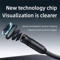 Telecamera endoscopica AN112 con cavo USB-C e adattatori Lightning/MicroUSB - 8mm, 2m