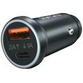 Mini caricabatterie per auto/tracker per veicoli AP200 - Apple Find My Compatible - Nero