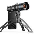 APEXEL HD Metal 20-40x Zoom Telescope Telephoto Lens Monocular Phone Camera Lens per iPhone Samsung Huawei