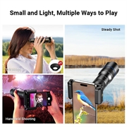 APEXEL HD Metal 20-40x Zoom Telescope Telephoto Lens Monocular Phone Camera Lens per iPhone Samsung Huawei