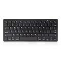 APPK78 Slim Wireless Bluetooth 3.0 Tastiera - Tastiera portatile compatta per iPhone, iPad, Samsung, Android, Windows e laptop