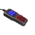 Scanner OBD2 AT500 - Strumento diagnostico per auto con schermo TFT da 2.4" - Nero / Rosso