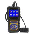 Scanner OBD2 AT500 - Strumento diagnostico per auto con schermo TFT da 2.4" - Nero / Giallo