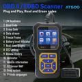 Scanner OBD2 AT500 - Strumento diagnostico per auto con schermo TFT da 2.4" - Nero / Giallo