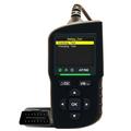 Scanner diagnostico per auto AT700 OBD2 con schermo TFT da 2.4" - Nero