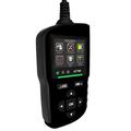 Scanner diagnostico per auto AT700 OBD2 con schermo TFT da 2.4" - Nero