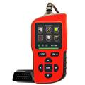 Scanner diagnostico per auto AT700 OBD2 con schermo TFT da 2.4" - Rosso