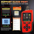 Scanner diagnostico per auto AT700 OBD2 con schermo TFT da 2.4" - Rosso