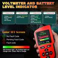 Scanner diagnostico per auto AT700 OBD2 con schermo TFT da 2.4" - Rosso
