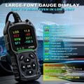 Scanner diagnostico per auto AT900 OBD2 - 2.4" - Nero