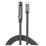 Cavo USB-C AWEI CM-12C con supporto integrato - 1,5 m - Nero
