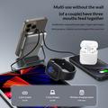AZEADA AZ-P34 Powerbank magnetico da 10000mAh con cavo USB-C - 22.5W/15W - Grigio scuro