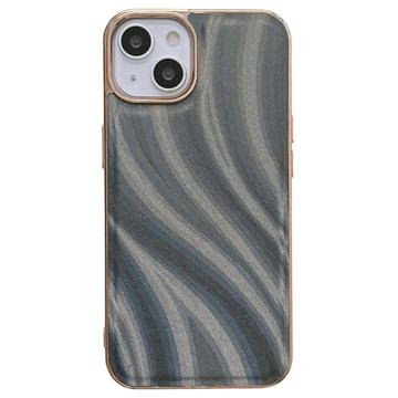 Pierre Cardin Leather Coated iPhone XR TPU Case with Kickstand - Black