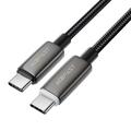 Cavo di ricarica USB-C con spegnimento intelligente Acefast C23-03 - 60W/3A, 1.2m - nero