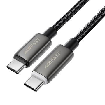 Cavo di ricarica USB-C con spegnimento intelligente Acefast C23-03 - 60W/3A, 1.2m - nero