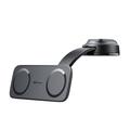 Acefast D60 Supporto magnetico doppio per auto - Montaggio sul cruscotto - Nero