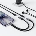 Adattatore e splitter audio USB-C Acefast J14 - Grigio