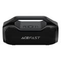 Altoparlante portatile per karaoke Acefast K14 con doppio microfono - 120W - Nero