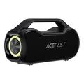 Altoparlante portatile per karaoke Acefast K14 con doppio microfono - 120W - Nero
