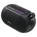 Altoparlante Bluetooth portatile Acefast K15 Air da 6W – IPX7, illuminazione RGB, TWS - Nero