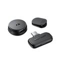 Microfono lavalier wireless Acefast R7 - Riduzione del rumore tramite IA, clip magnetica - Nero