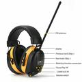 Cuffie da gioco over-ear con cancellazione attiva del rumore EM6605 - Nero / Giallo