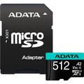 Scheda di memoria Adata Premier Pro microSDXC AUSDX512GUI3V30SA2-RA1 - 512GB