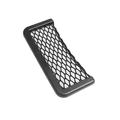 Supporto a rete elastico e adesivo per auto, barca, yacht - 8x20cm - nero
