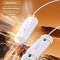 Asciugascarpe UV regolabile con timer - Taglia di scarpe 28-45 - Bianco