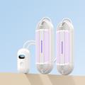Asciugascarpe UV regolabile con timer - Taglia di scarpe 28-45 - Bianco