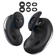 Samsung Galaxy Buds Live Ahastyle PT132 Cuffie in silicone - Nero