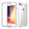 Custodia ibrida anti-graffio per iPhone 7 / iPhone 8 - Cristallina