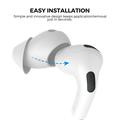 AirPods 4 - Auricolari in silicone con isolamento acustico Ahastyle PT66-4 - Bianco
