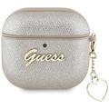 Custodia AirPods 4 Guess Metallic Script Charm - Oro