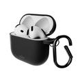 Custodia in silicone Puro Icon per AirPods 4/AirPods 5 con moschettone