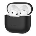Custodia in silicone AirPods 4 Tech-Protect - Nera
