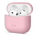 Custodia in silicone AirPods 4 Tech-Protect - Rosa polvere