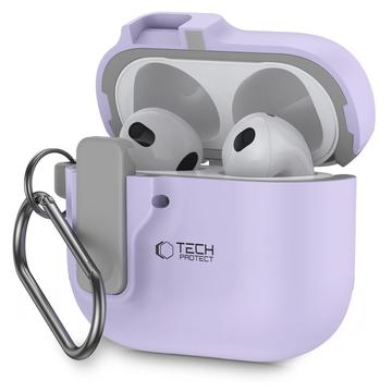 Custodia AirPods 4 Tech-Protect Slim Hook - Lavanda