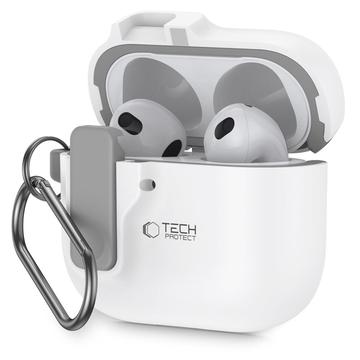 Custodia AirPods 4 Tech-Protect Slim Hook - Bianca