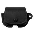 Custodia AirPods Pro 3 in stile zaino con fibbia portachiavi - Nero