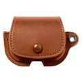 Custodia AirPods Pro 3 in stile zaino con fibbia portachiavi - Marrone