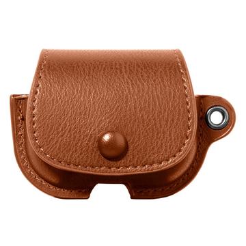 Custodia AirPods Pro 3 in stile zaino con fibbia portachiavi - Marrone